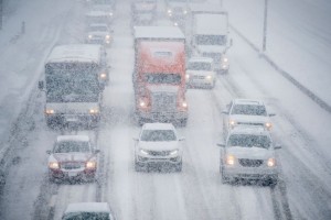 Driving in a Snow Storm